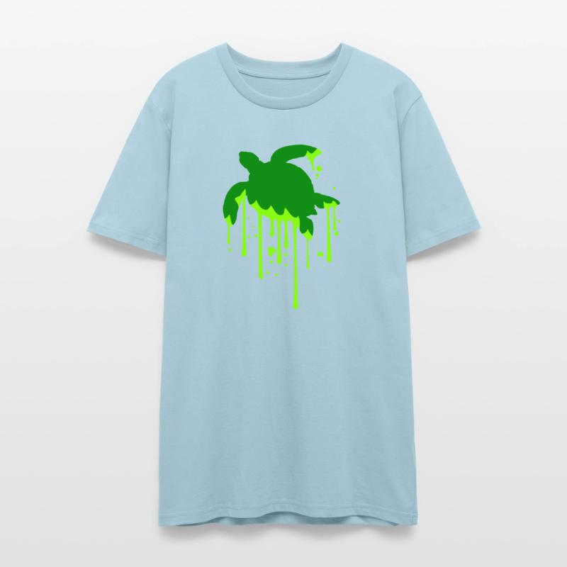 Water turtle drops slime wet drips cool graffiti