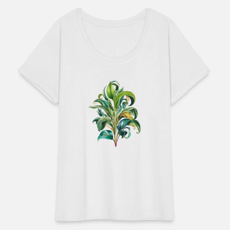 Watercolor Plant Hand Painted