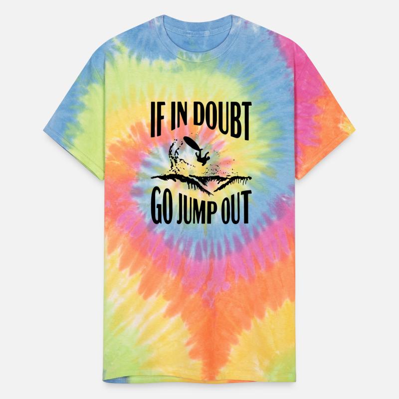 Wave Jump Surf Tee Typography Design Shirt