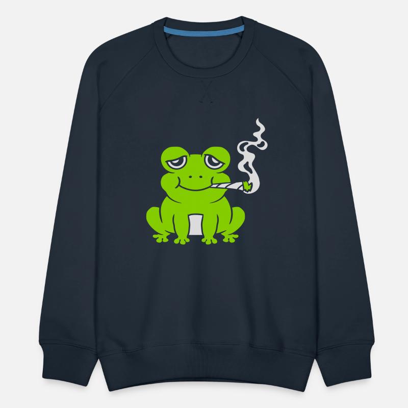 weed joint frog stoned