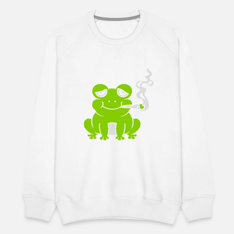 weed joint frog stoned