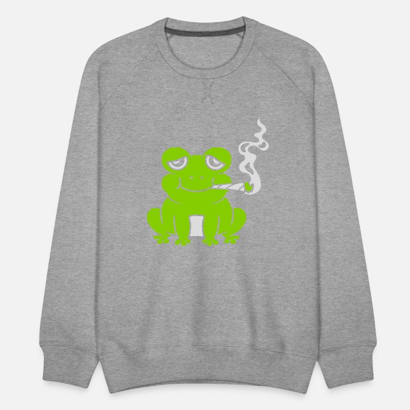 weed joint frog stoned