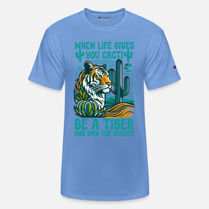 When Life Gives You Cacti, Be A Tiger