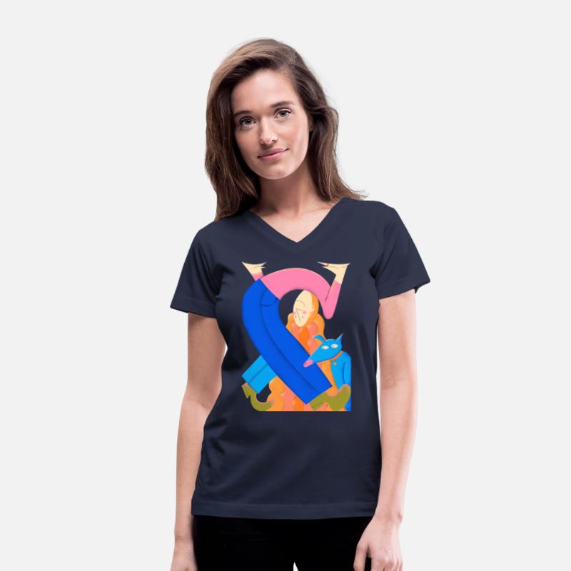 Whimsical Girl and Animal Duo Illustration