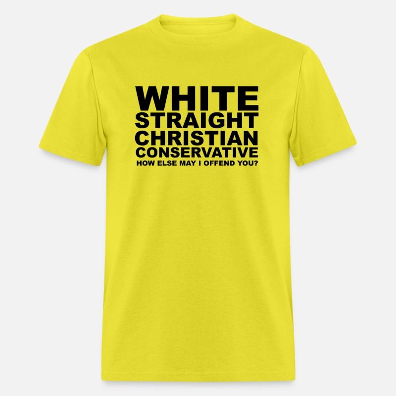 White Straight Christian Conservative