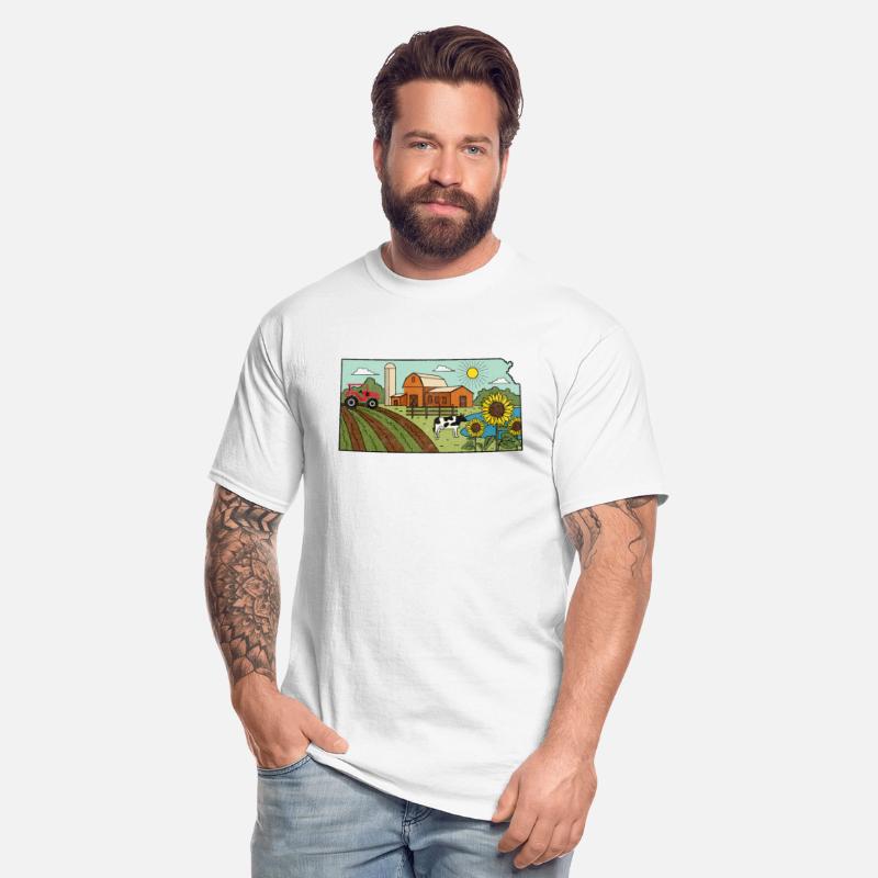 Wichita Overland Park Kansas State Map Souvenir