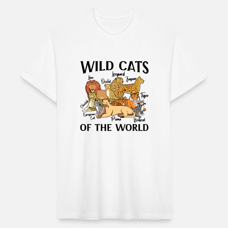Wild Cats Of The World Leopard Lion Bobcat Tiger