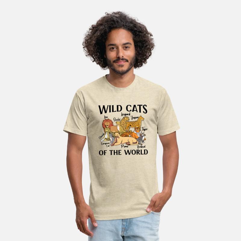 Wild Cats Of The World Leopard Lion Bobcat Tiger