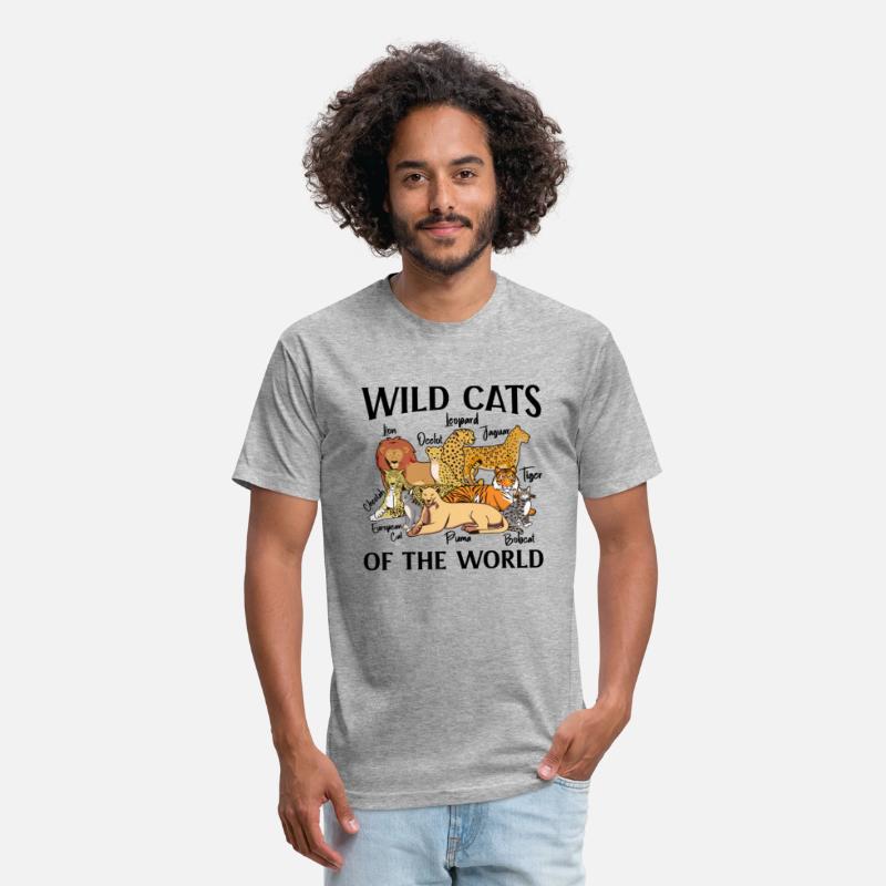 Wild Cats Of The World Leopard Lion Bobcat Tiger