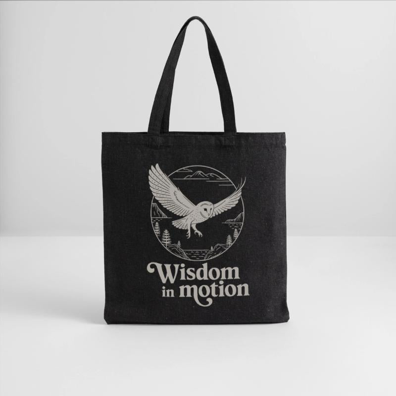 Wisdom In Motion Owl Soaring Through Nature