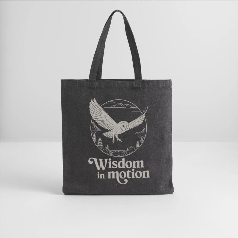 Wisdom In Motion Owl Soaring Through Nature