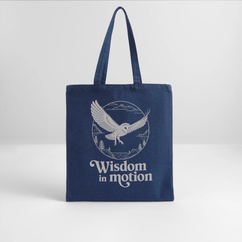 Wisdom In Motion Owl Soaring Through Nature