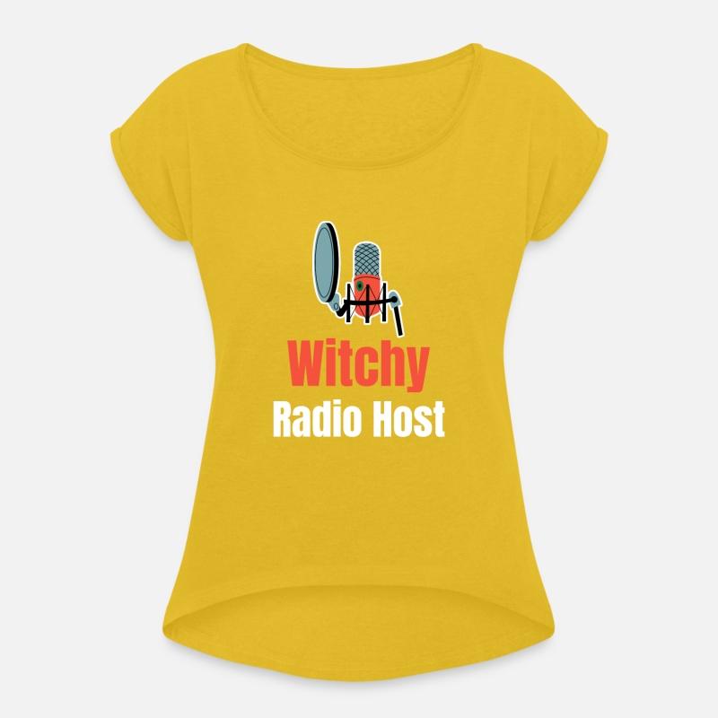 Witchy Radio Host Funny Ham Recording Announcer