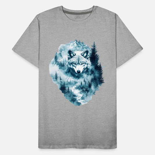 Wolf in Forest, Hiking Nature Lover