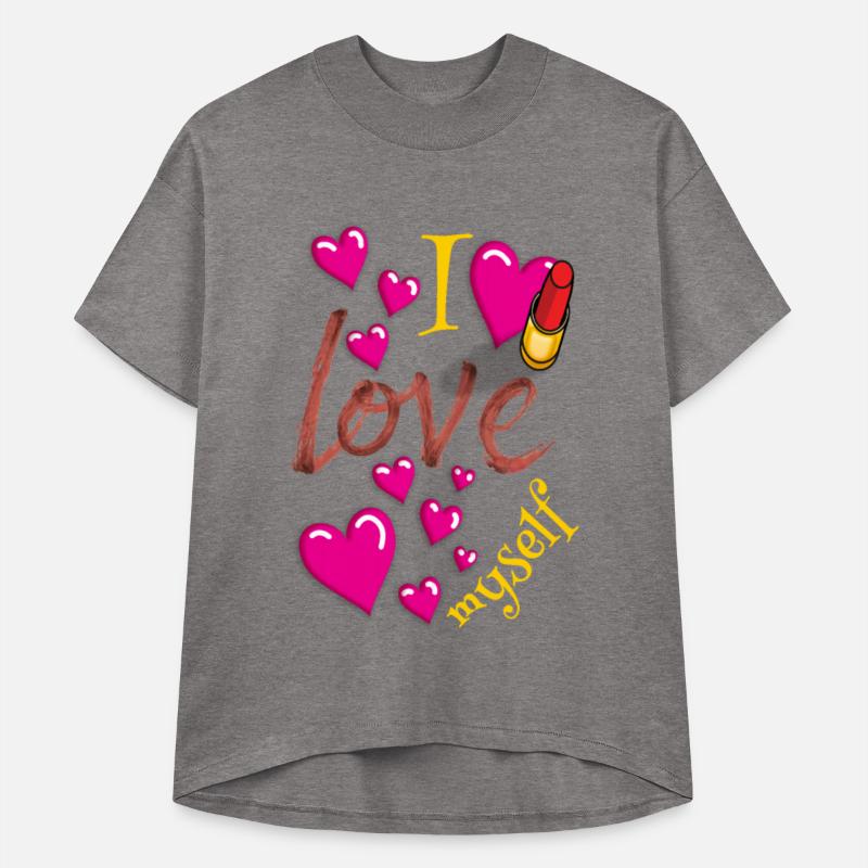 Write with lipstick and mental health art