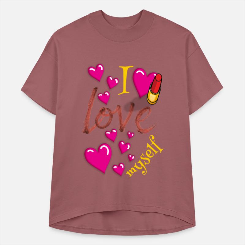 Write with lipstick and mental health art