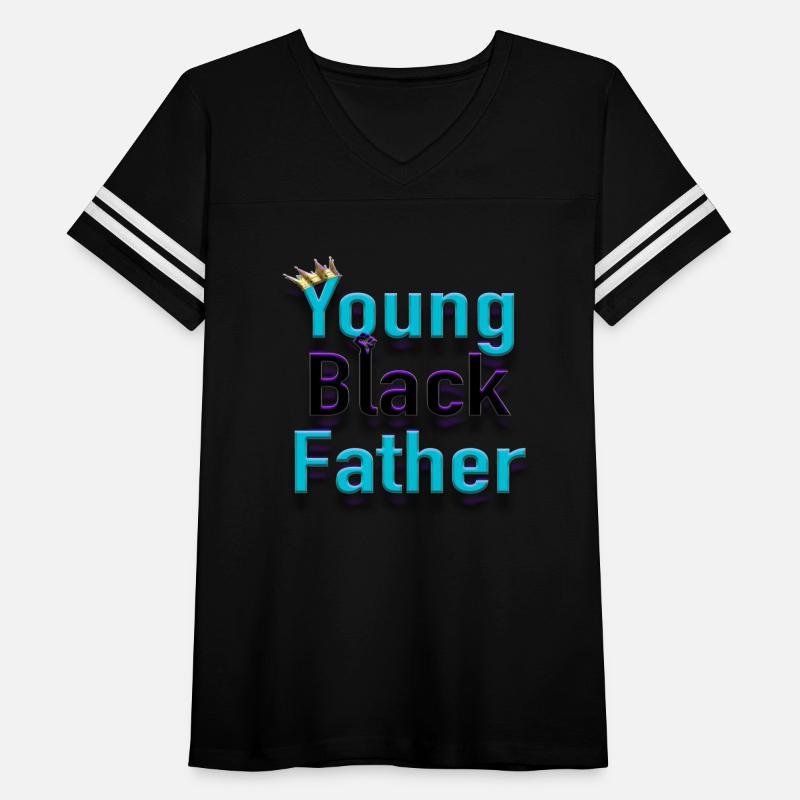 YOUNG BLACK FATHER BLUE