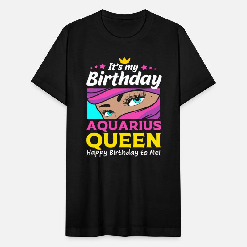 Zodiac Birthday Black Womens Aquarius Queen